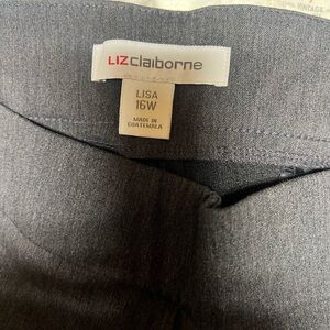 Liz Claiborne Charcoal Slacks
